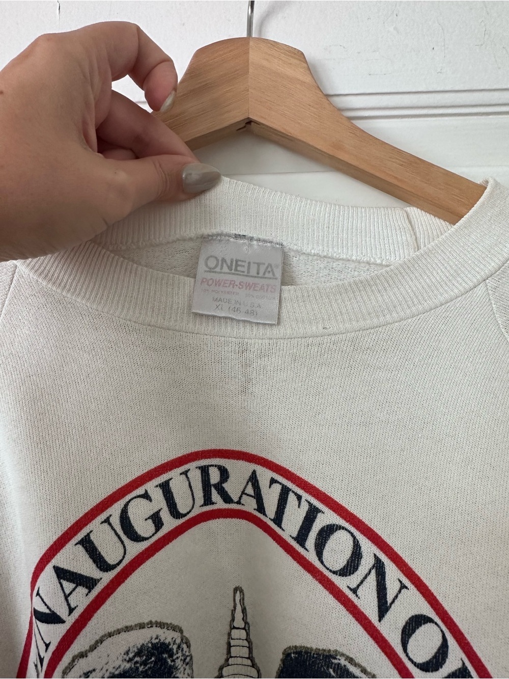 Vintage 1993 Clinton/Gore Presidential Inauguration Crewneck | XL - Picture 5 of 7